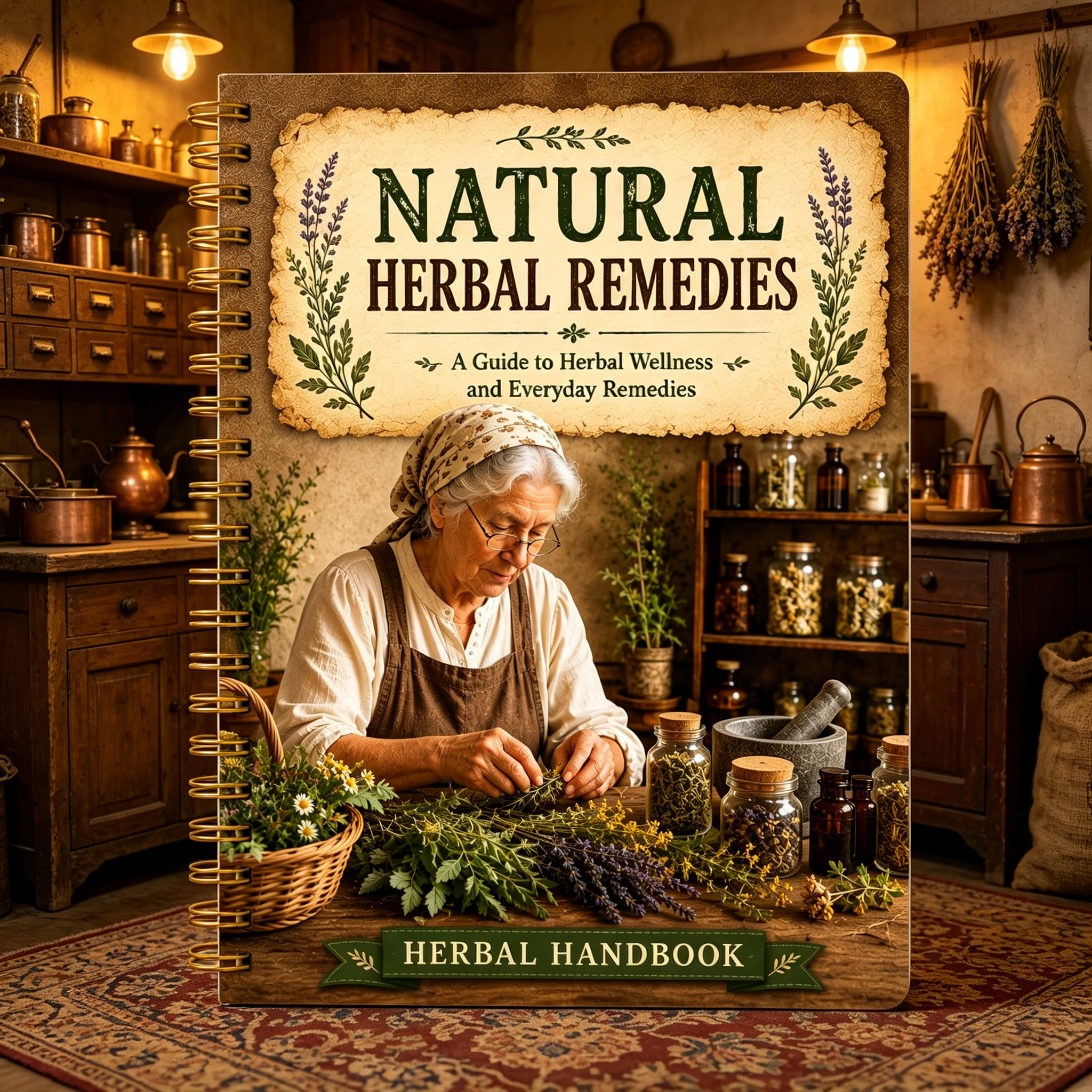 Natural Herbal Remedies Handbo - Herbal Wellness Guide บทวิจารณ์และราคา