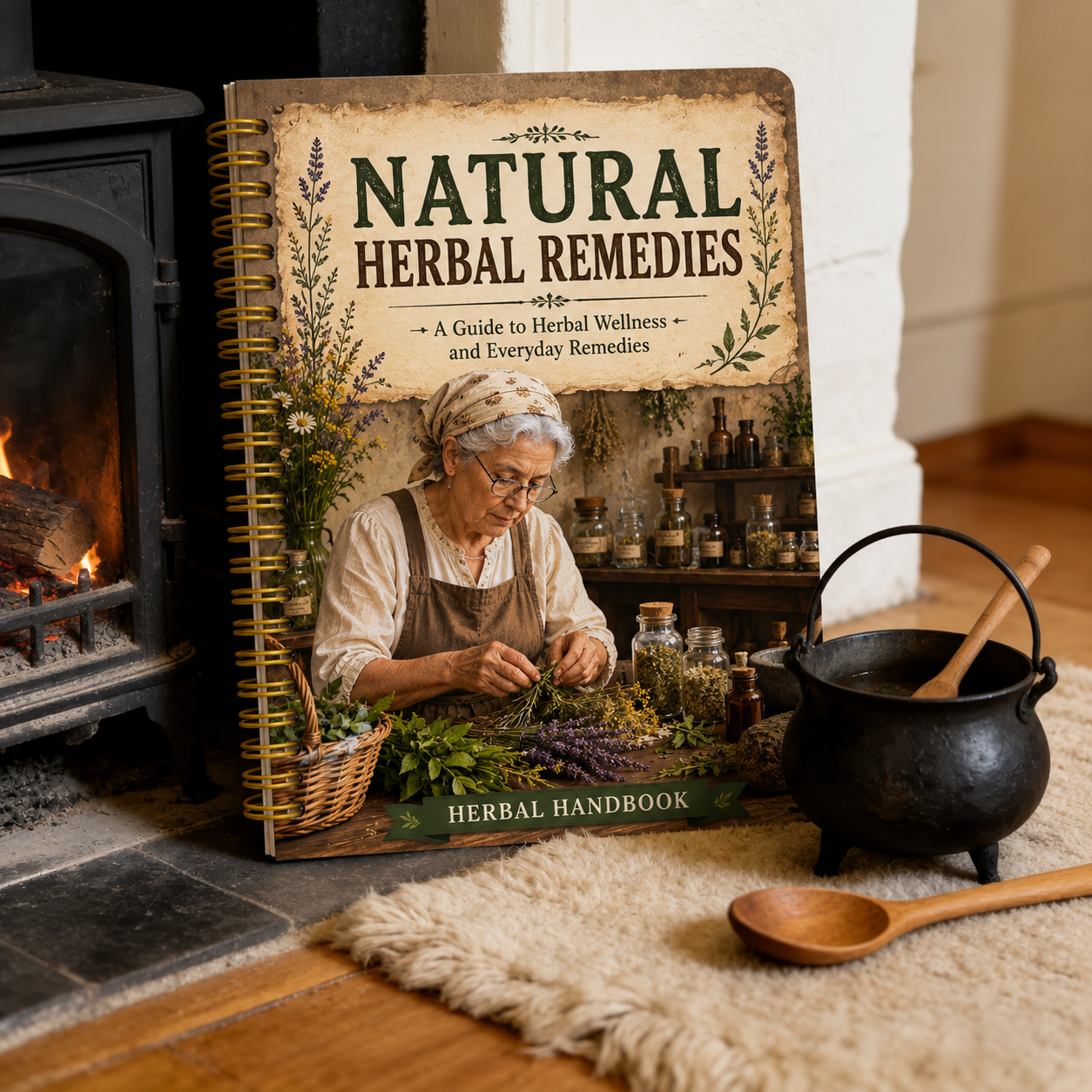 Natural Herbal Remedies Handbo - Herbal Wellness Guide บทวิจารณ์และราคา