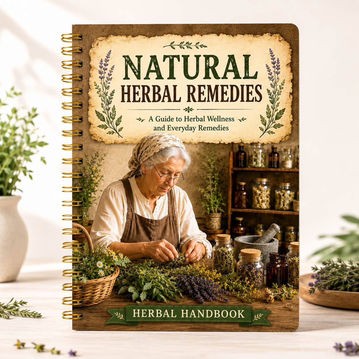 Natural Herbal Remedies Handbo - Herbal Wellness Guide บทวิจารณ์และราคา