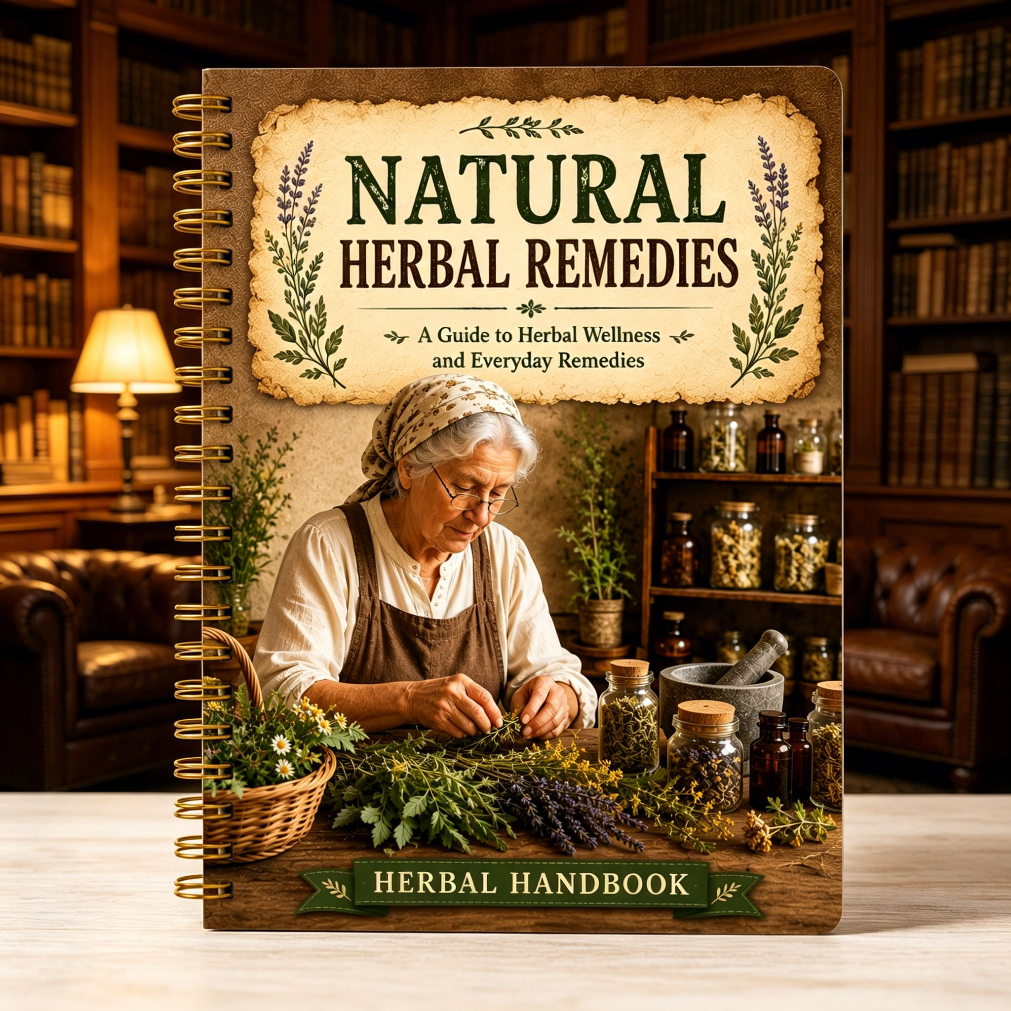 Natural Herbal Remedies Handbo - Herbal Wellness Guide บทวิจารณ์และราคา