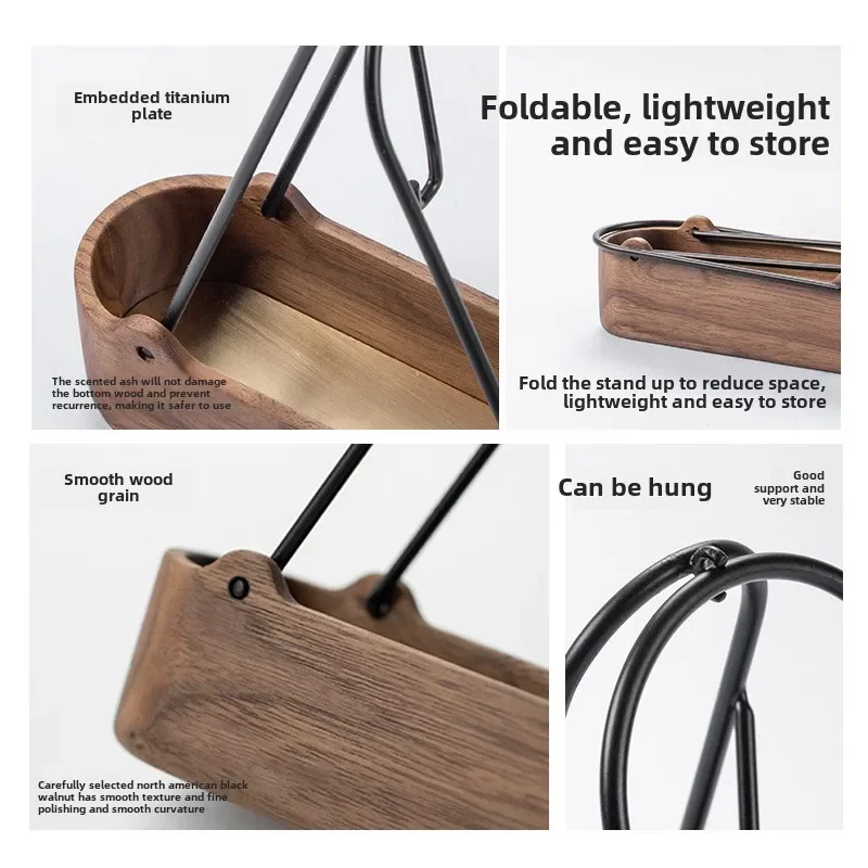 Wooden Mosquito Coil Holder fo - Tulsi Holy Basil บทวิจารณ์และราคา
