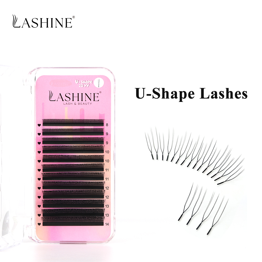 Lashine U Shape Clover Lash Ex - Red Clover Flower บทวิจารณ์และราคา