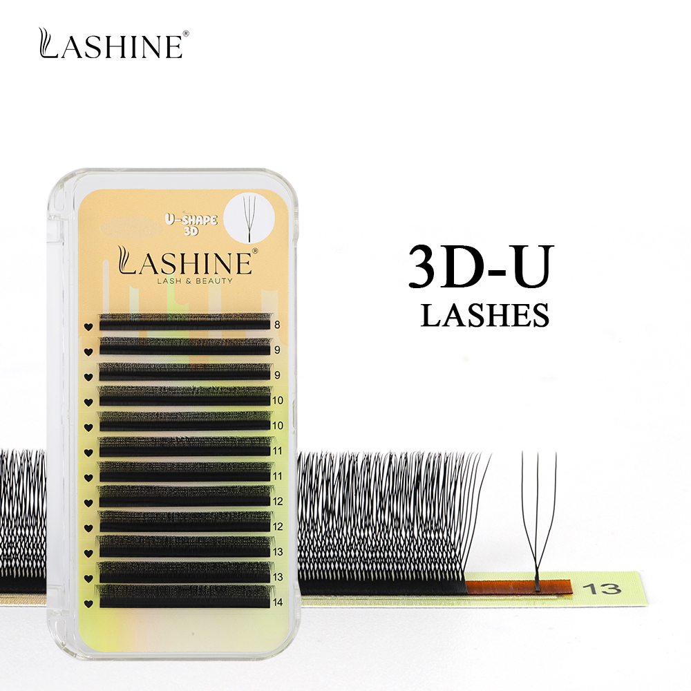 Lashine U Shape Clover Lash Ex - Red Clover Flower บทวิจารณ์และราคา