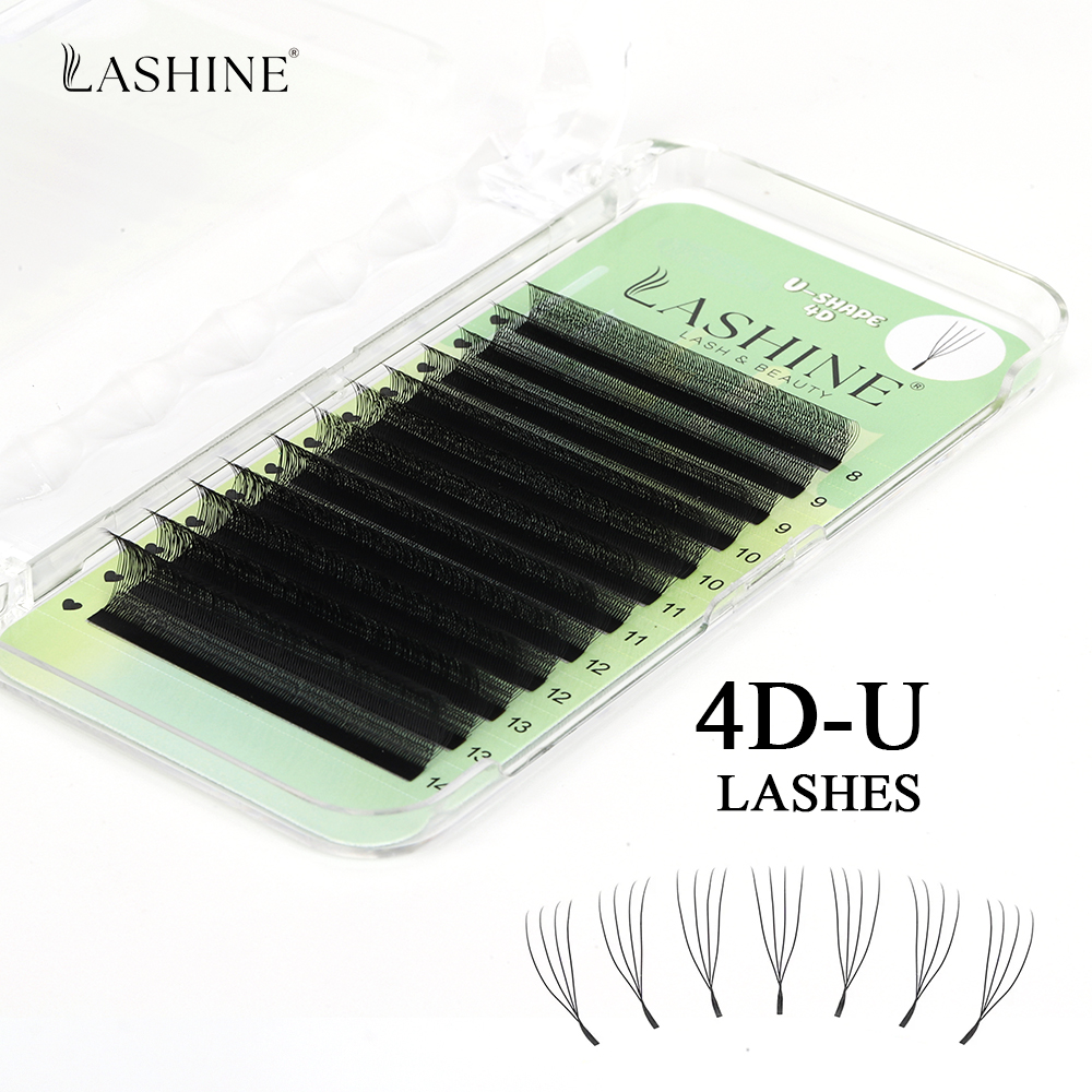 Lashine U Shape Clover Lash Ex - Red Clover Flower บทวิจารณ์และราคา