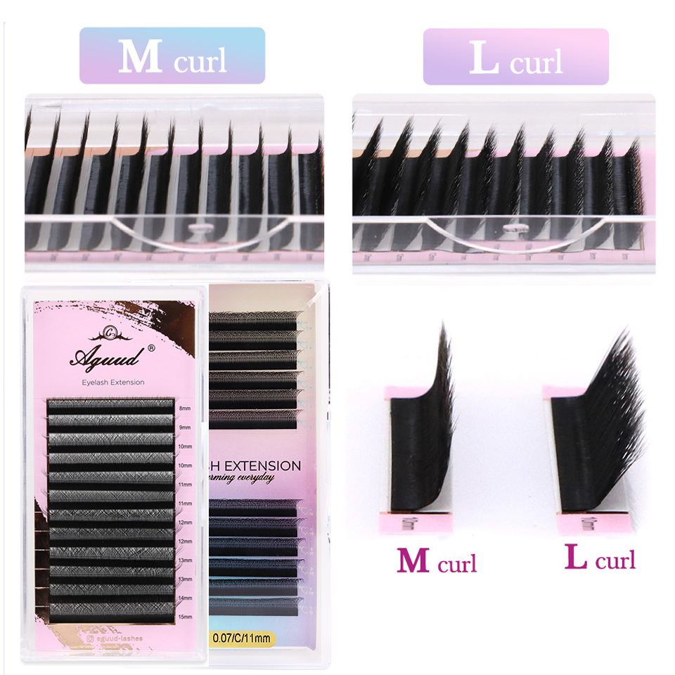 AGUUD L M W Shape Lashes 3D Cl - Red Clover Flower บทวิจารณ์และราคา