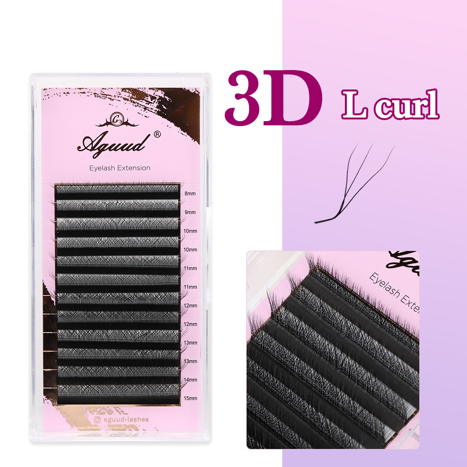 AGUUD L M W Shape Lashes 3D Cl - Red Clover Flower บทวิจารณ์และราคา