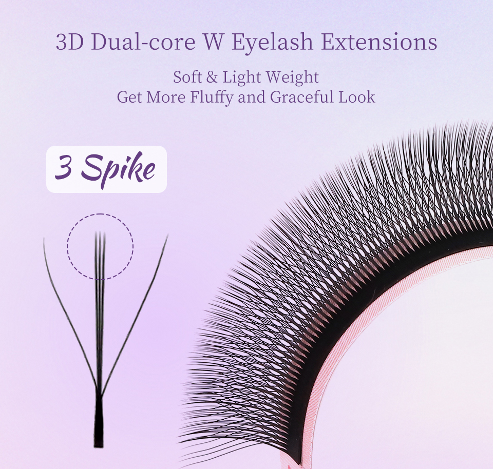 AGUUD L M W Shape Lashes 3D Cl - Red Clover Flower บทวิจารณ์และราคา