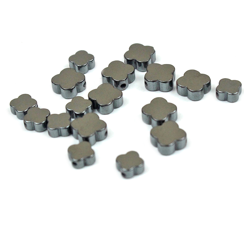 Clover Black Hematite Stone Fl - Red Clover Flower บทวิจารณ์และราคา