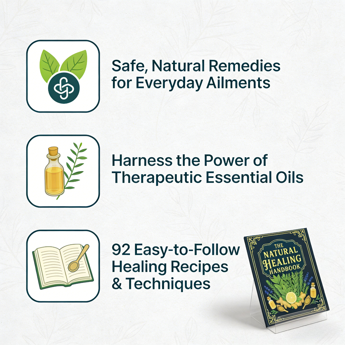 The Natural Healing Handbook:  - Herbal Wellness Guide บทวิจารณ์และราคา
